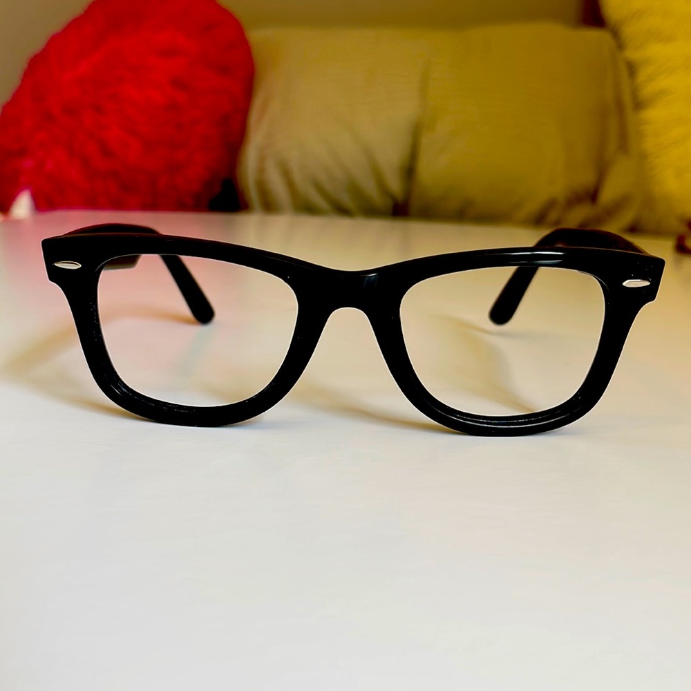 RayBan wayfarer eyeglasses. RB4340 black. (50/22/150) never worn